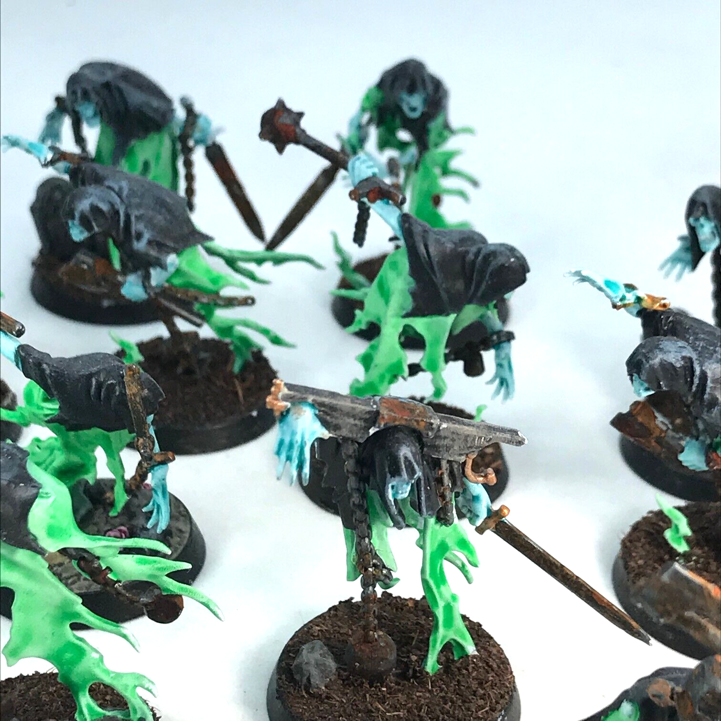 Nighthaunt Chainrasp Hordes - Painted - Warhammer Age of Sigmar C2189