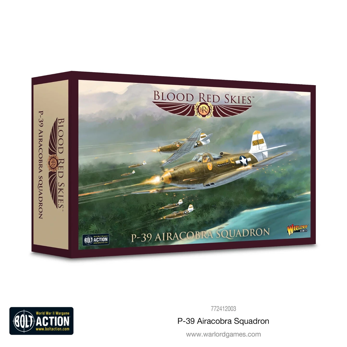 Blood Red Skies: P-39 Airacobra Squadron - Bolt Action Warlord Games Miniatures