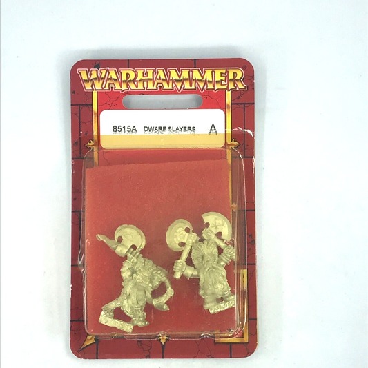 Metal Dwarf Troll Slayers Blister - Warhammer Fantasy C2186