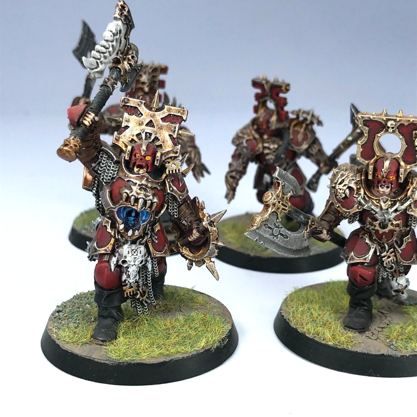 Khorne Blood Warriors Chaos - Painted - Warhammer Age of Sigmar C2980