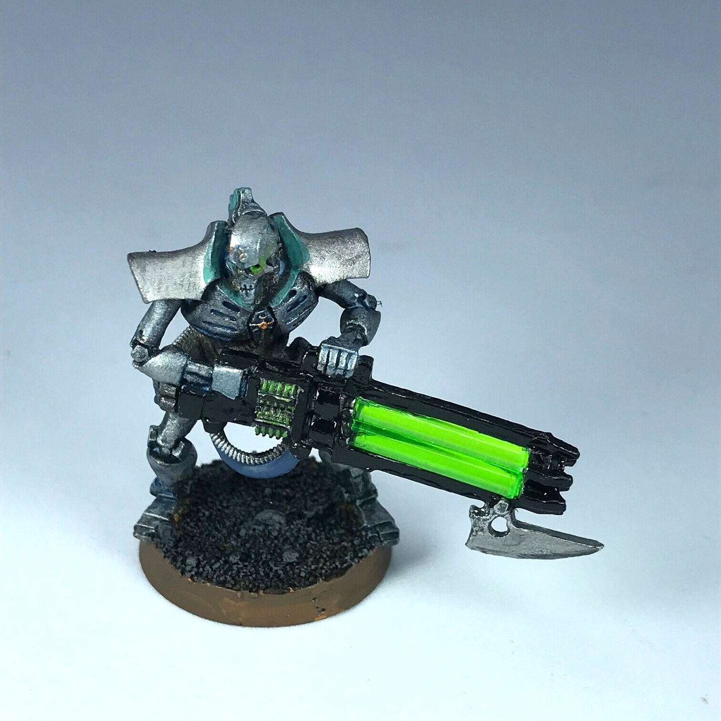 Classic Metal Necron Immortal Warrior Necrons - Painted - Warhammer 40K X3598