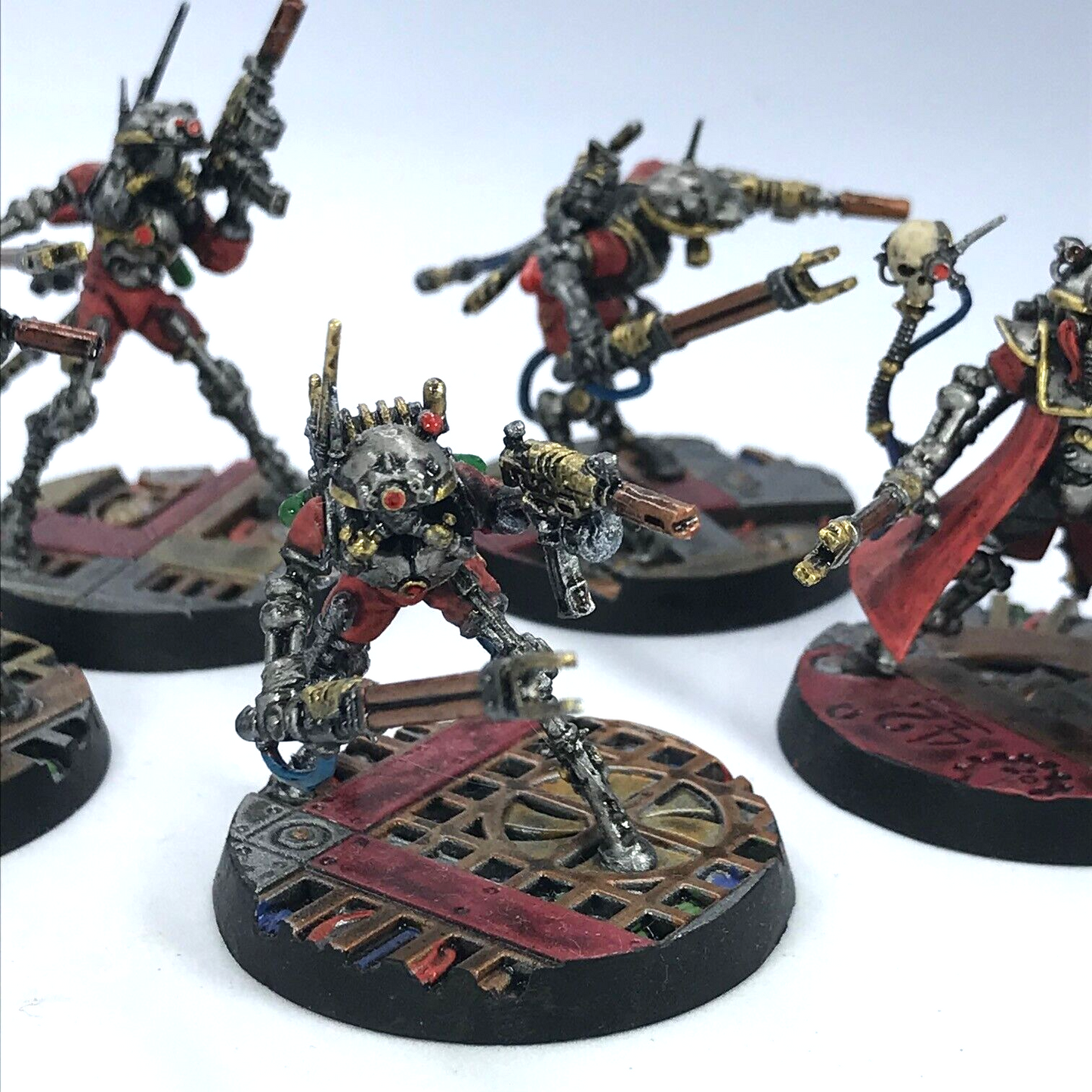 Sicarian Infiltrators Squad - Adeptus Mechanicus - Painted - Warhammer 40K C3315