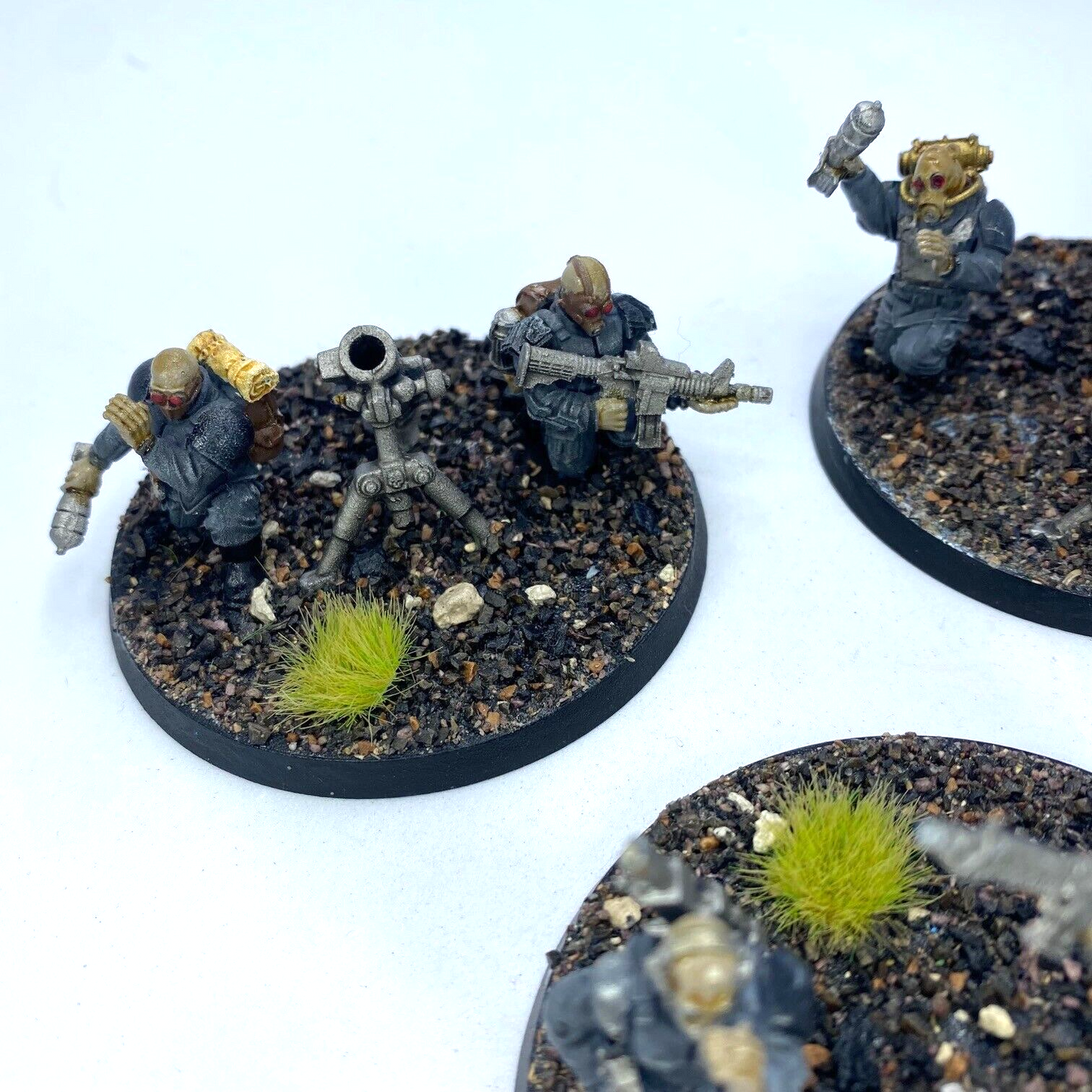 Brood Brothers Mortar Squad Genestealer Cults - Painted - Warhammer 40K C3062