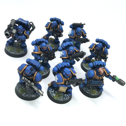 Space Marine Tactical Squad Ultramarines - Painted - Warhammer 40K C2557