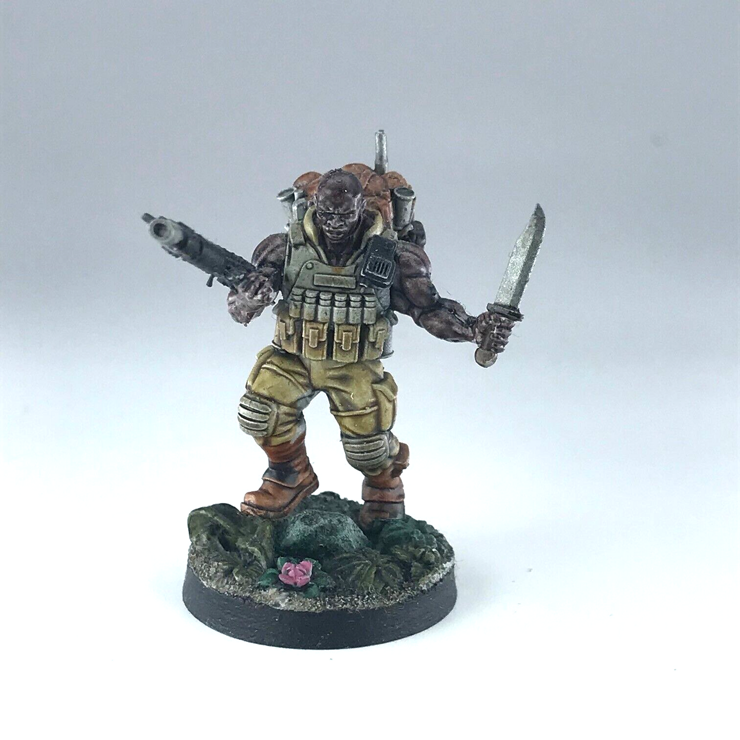 Jungle Fighter Infantry Warrior - Similar to Astra Militarum Painted X3226