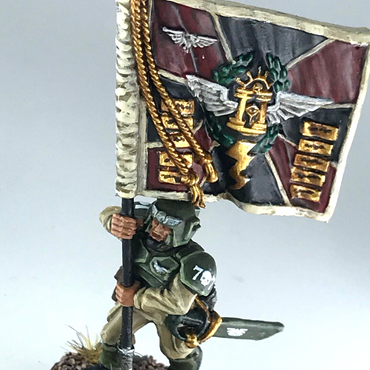 Imperial Guard Cadian Standard Bearer HQ - Astra Militarum Warhammer 40K C4718