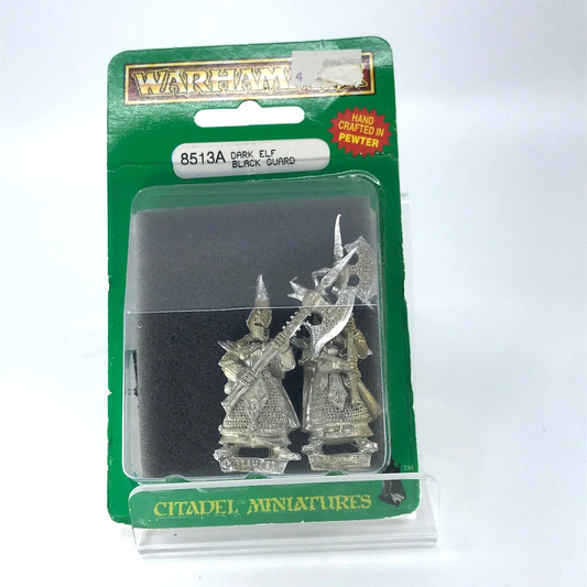 Dark Elf Black Guard of Naggaroth Blister Citadel Warhammer Fantasy Metal C714