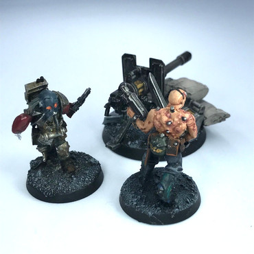 Traitor Guard Cultist Heavy Weapon Team Chaos Space Marines Warhammer 40K X12374