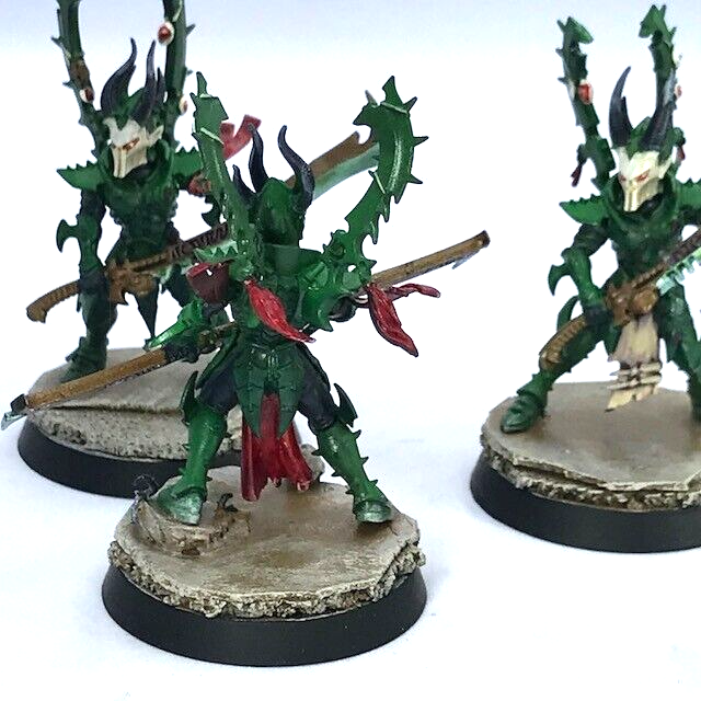 Incubi Drukhari Dark Eldar - Warhammer 40K Games Workshop Painted C4541