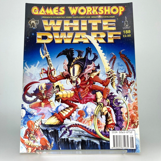 White Dwarf 188 Magazine Games Workshop Warhammer Fantasy 40,000 40K M1060