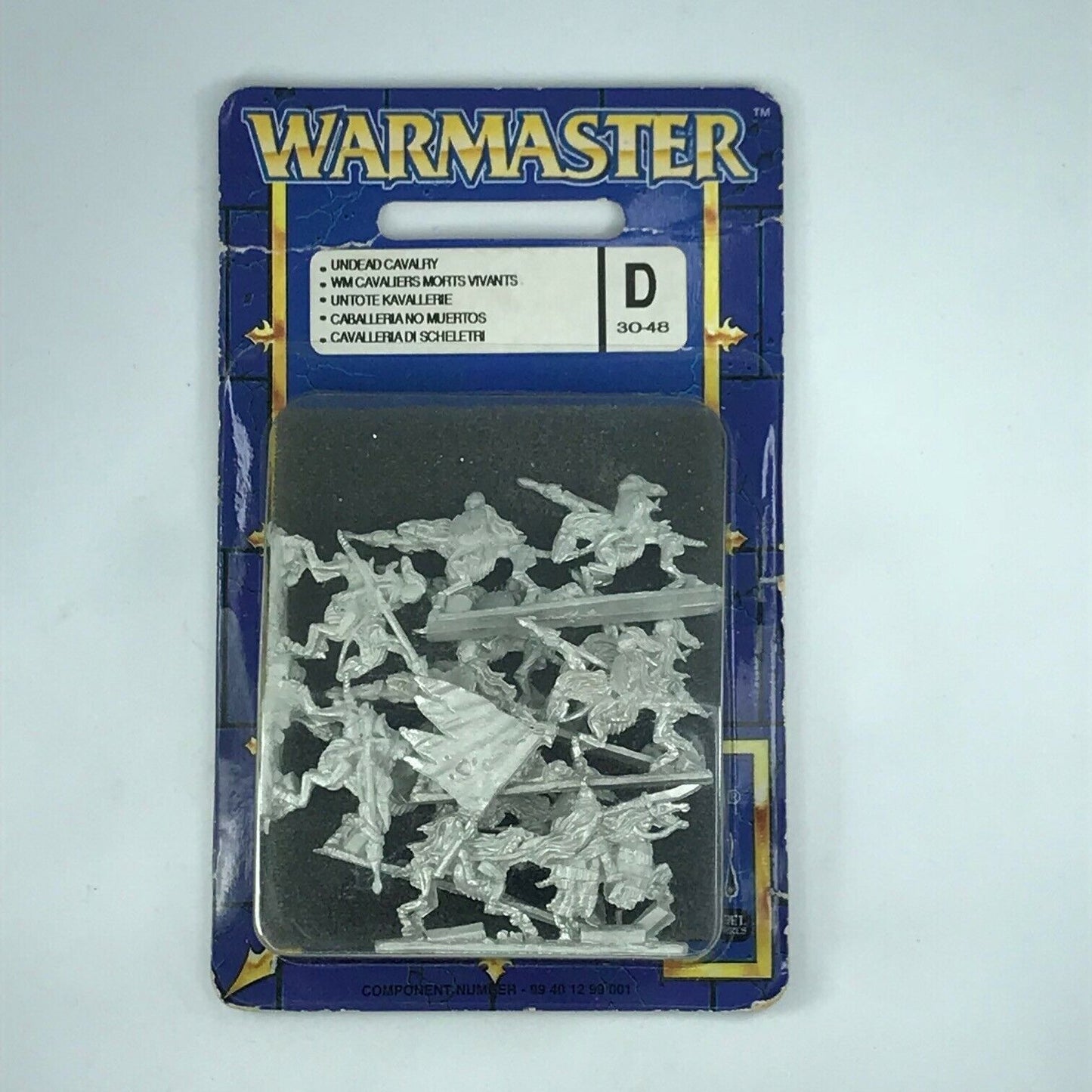 Metal Undead Cavalry Blister - OOP - Warmaster Warhammer C1544