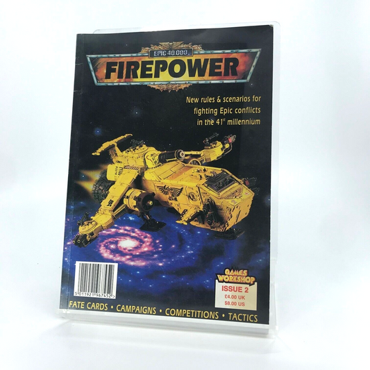 Epic Firepower Magazines Issue 2 - Epic 40000 Warhammer Games Workshop D335