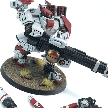 Tau XV88 Broadside Battlesuit T'au Empire - Magnestised - Warhammer 40K BOX53