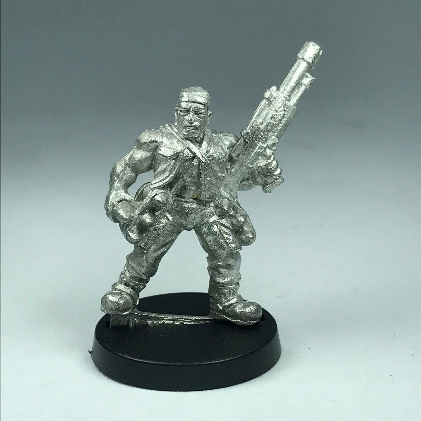 Metal Catachan Rocket Launcher Loader Imperial Guard - Warhammer 40K X7330