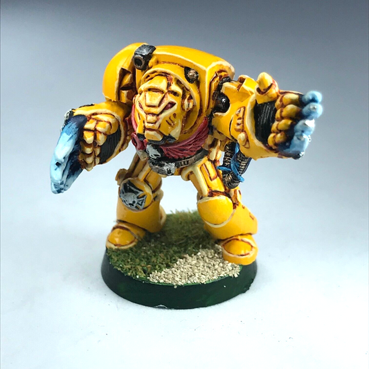 Metal Imperial Fist Terminator Space Marines - Painted - Warhammer 40K X2649