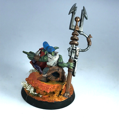 Custom Gretchin Goblin Warboss on Squigg - Space Orks - Warhammer 40K X1944