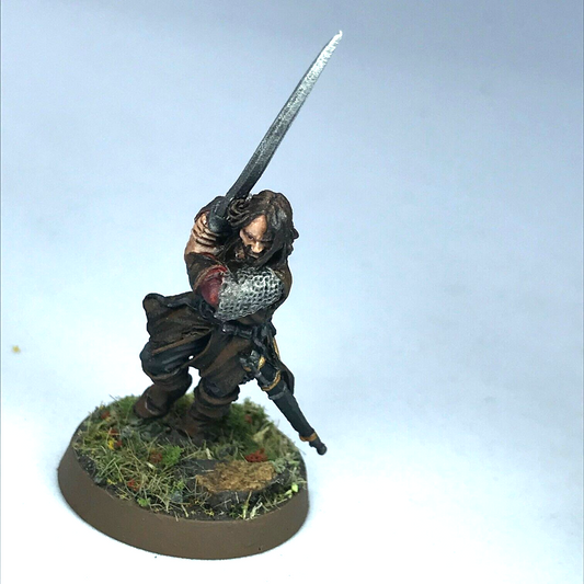 Aragon Heroes of Helms Deep - Painted - Warhammer / Lord of the Rings X2849