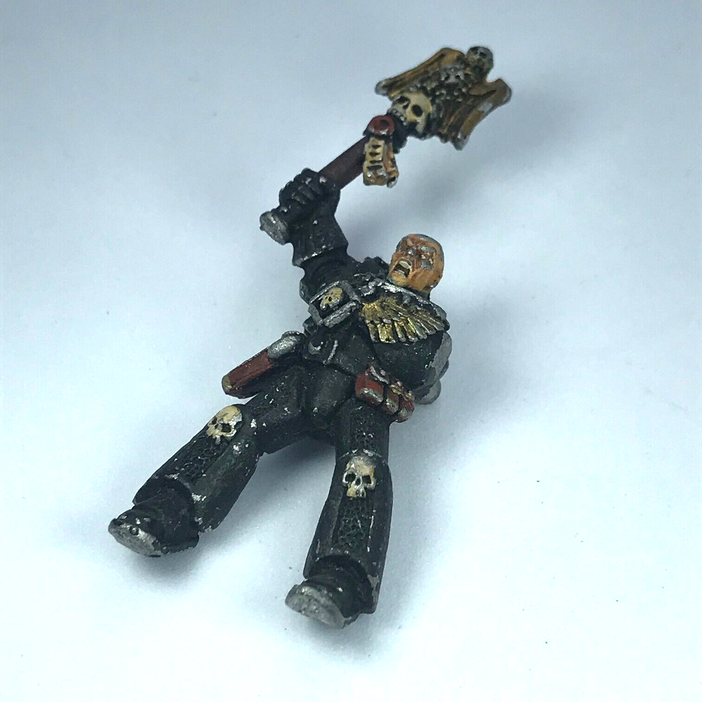 Metal Classic Space Marine Chaplain - Warhammer 40K X4850