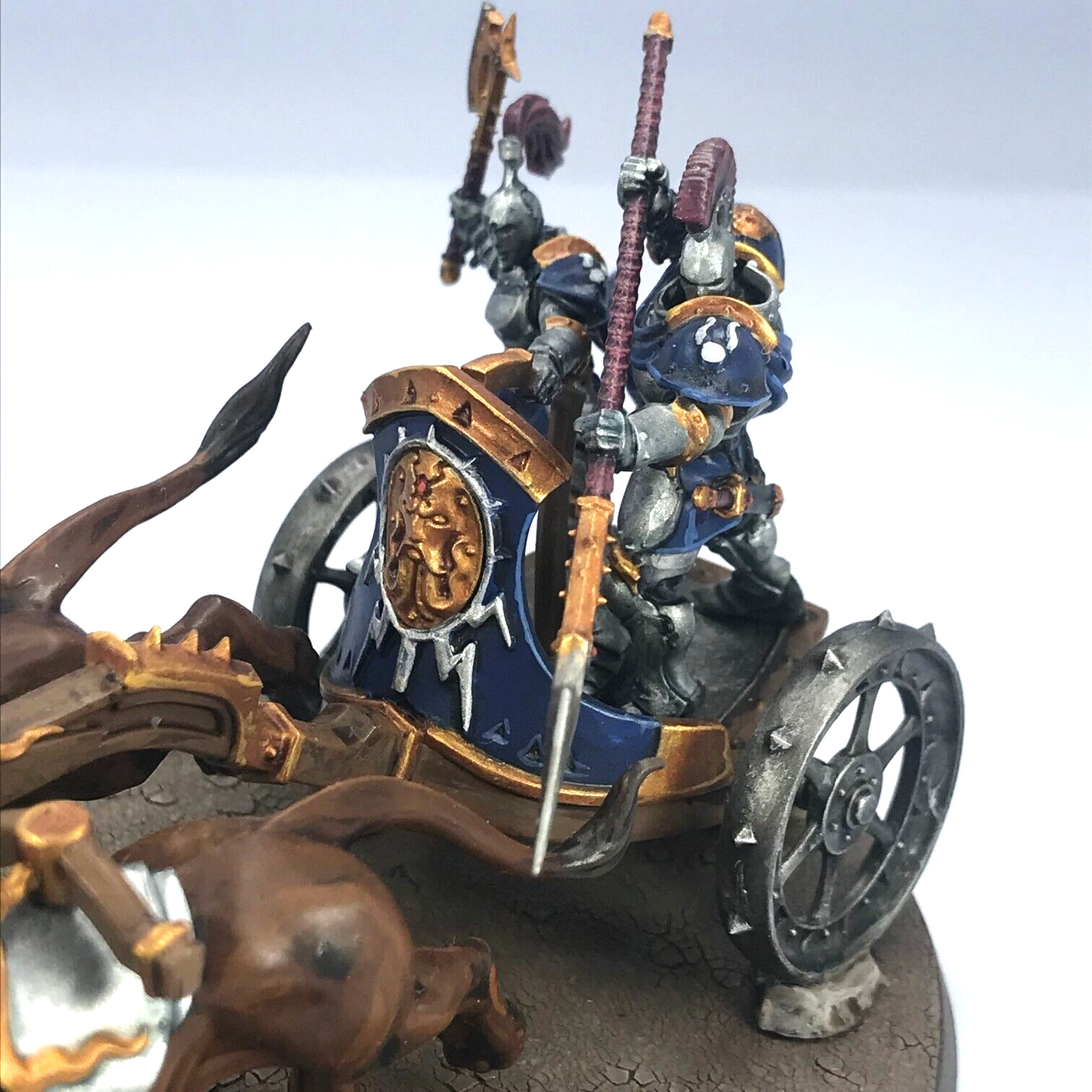 Stormcast Eternals Stormstrike Chariot - Painted - Warhammer Age of Sigmar