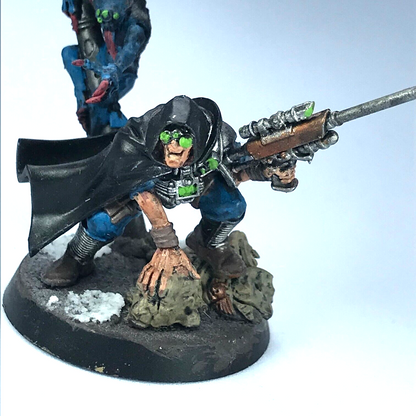 Sanctus with Sniper Genestealer Cults - Painted - Warhammer 40K GW X13540