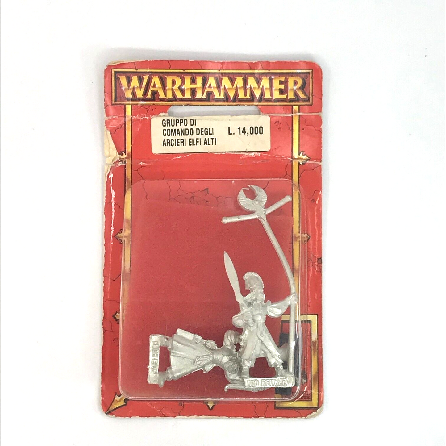 High Elf Elves Archer Command Blister - Warhammer Fantasy C2780