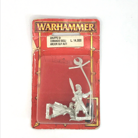 High Elf Elves Archer Command Blister - Warhammer Fantasy C2780