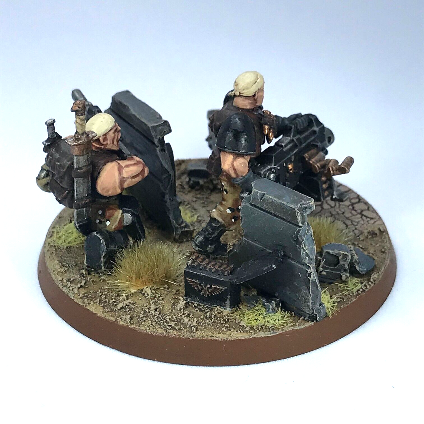 Catachan Jungle Fighter Heavy Bolter Team Imperial Guard Warhammer 40K GW C909