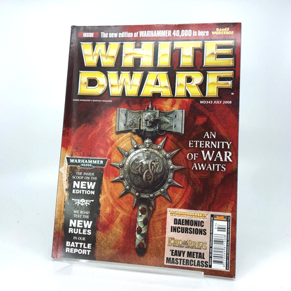 White Dwarf 343 Magazine Games Workshop Warhammer Fantasy 40,000 40K M473