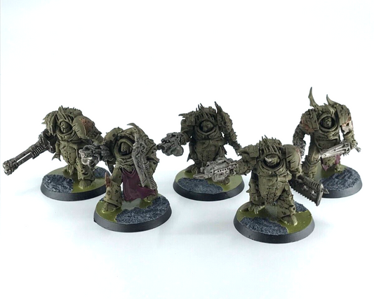 Blightlord Terminators Death Guard Chaos Space Marines - Warhammer 40K C4140