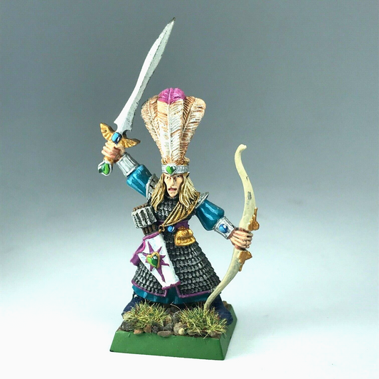 Metal Classic Captain Archer Hero High Elves Elf - Warhammer Fantasy X6987