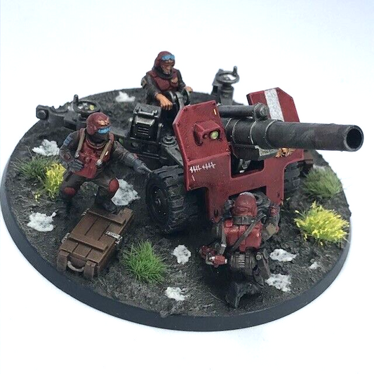 Bombast Field Gun Astra Militarum - Warhammer 40K Games Workshop Painted