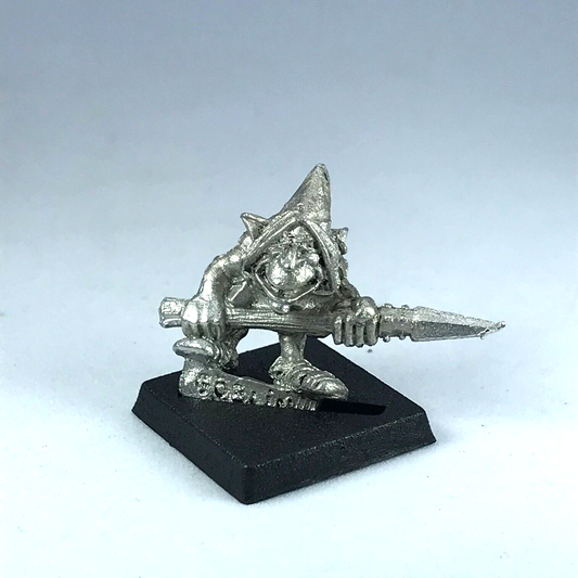 Night Goblin Warrior & Spear Dated 1991 - Citadel Warhammer Fantasy GW X12321