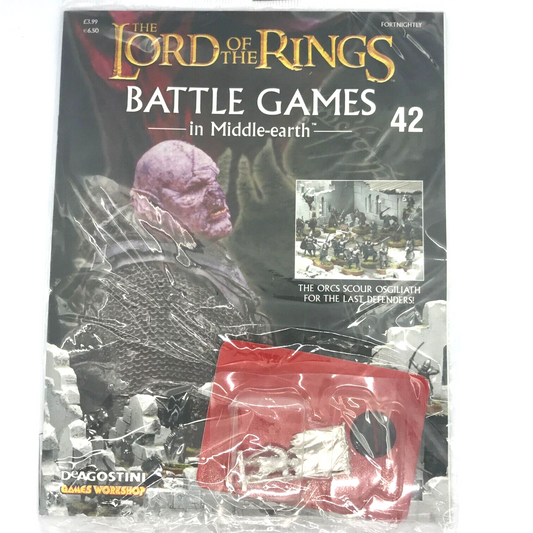 LOTR Magazine 42 - Mordor Standard Bearer - LOTR Warhammer Lord of the Rings W91