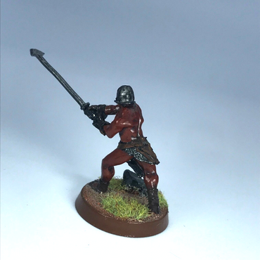 Uruk Hai Beserker - LOTR Warhammer Lord of the Rings Painted Metal X13242