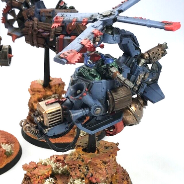 Converted Deffkoptas Space Orks - Painted - Warhammer 40K BOX164