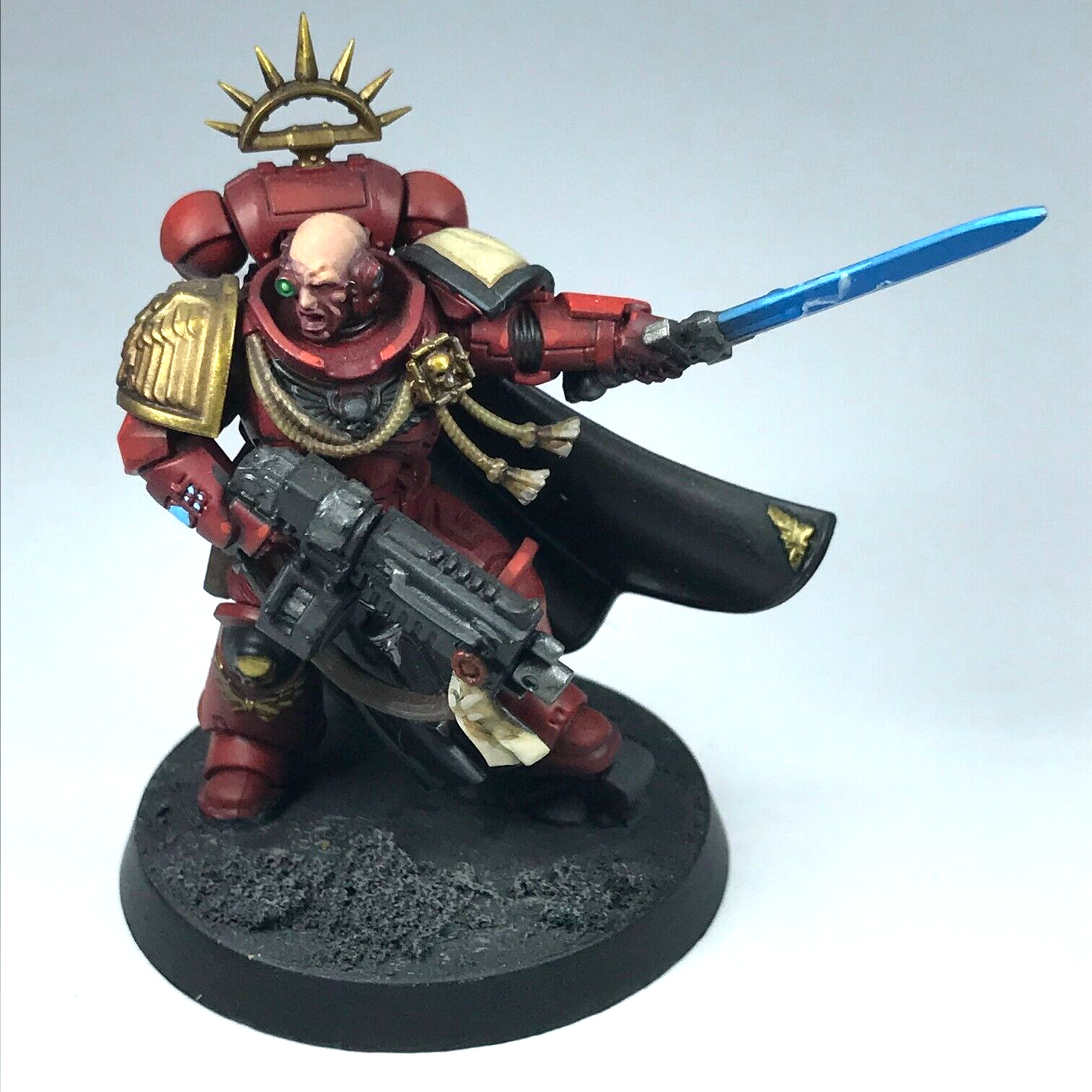 Blood Angel Primaris Captain Space Marine - Painted - Warhammer 40K X10489