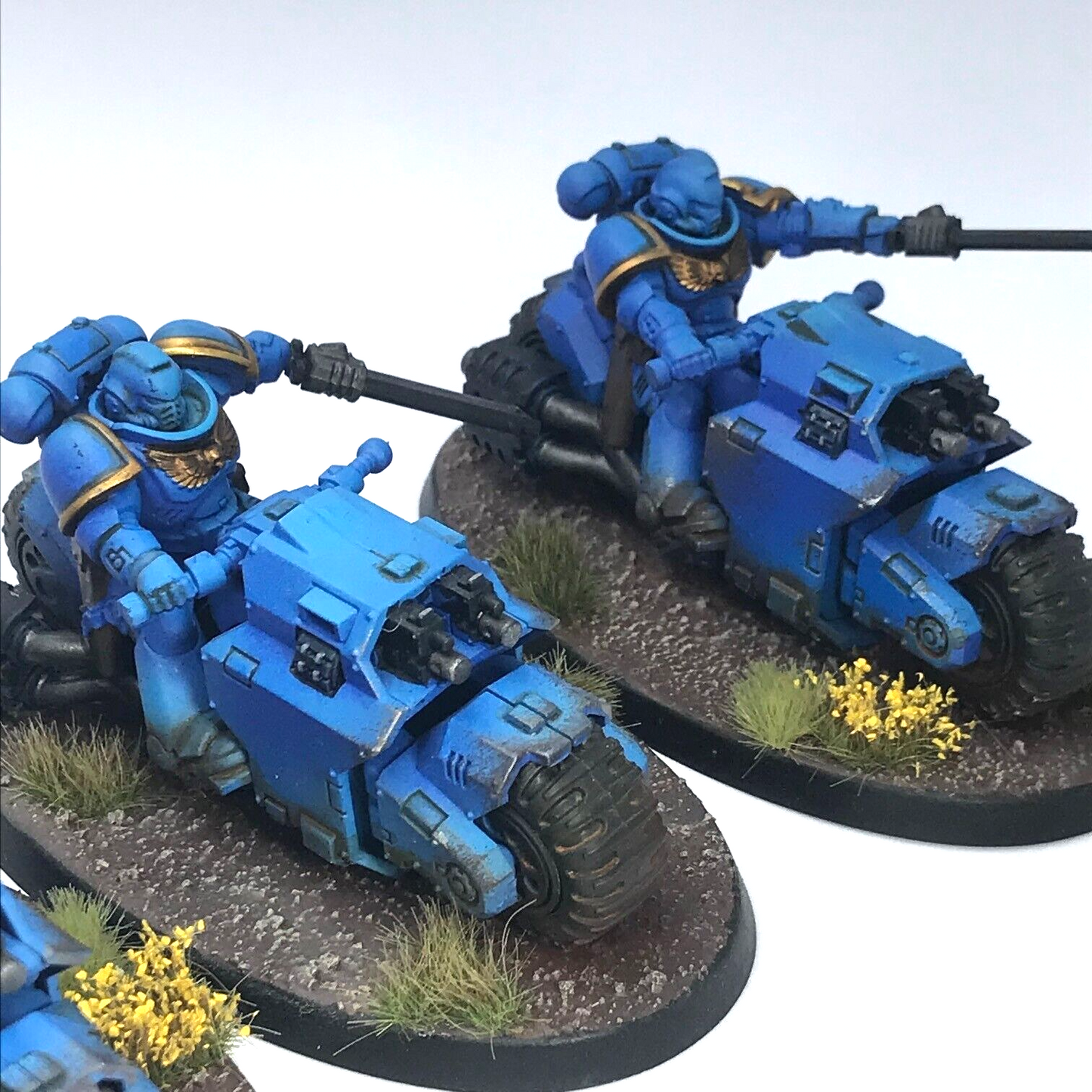 Primaris Outriders Space Marine - Painted - Warhammer 40K C3278