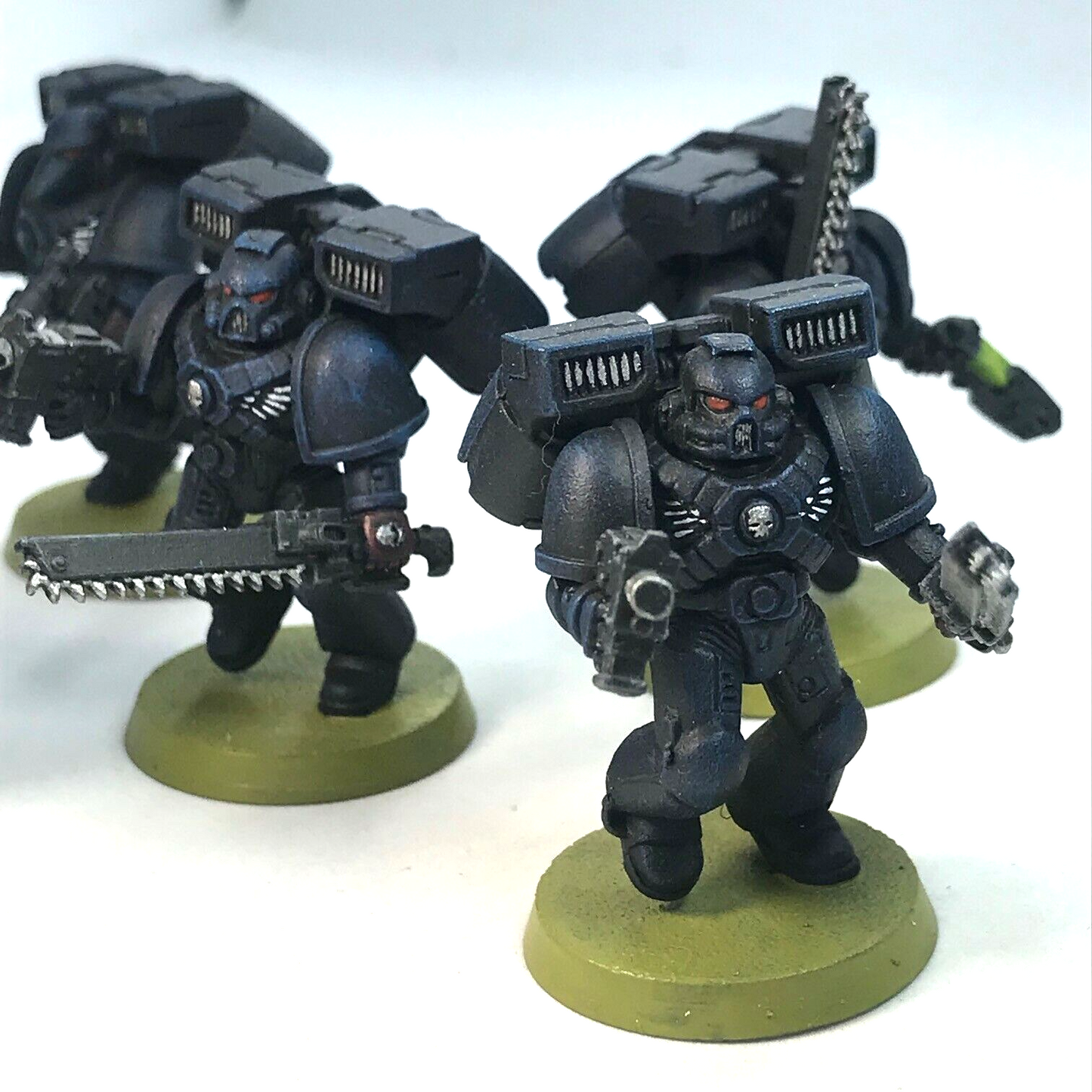 Classic Space Marine Assault Marines - Painted - Warhammer 40K C2362