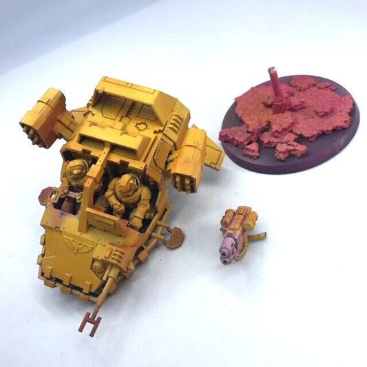 Imperial Fists Land Speeder Space Marines - Undercoated - Warhammer 40K C4788