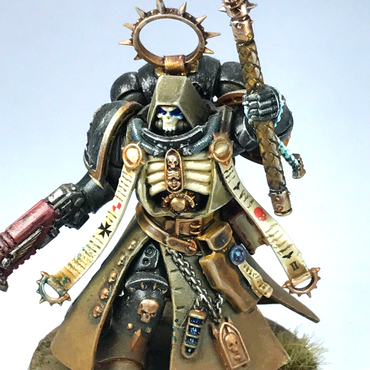 Space Marine Primaris Chaplain - Painted - Warhammer 40K X10459