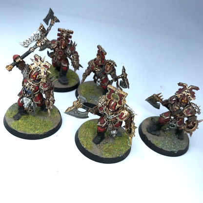 Khorne Blood Warriors Chaos - Painted - Warhammer Age of Sigmar C2980