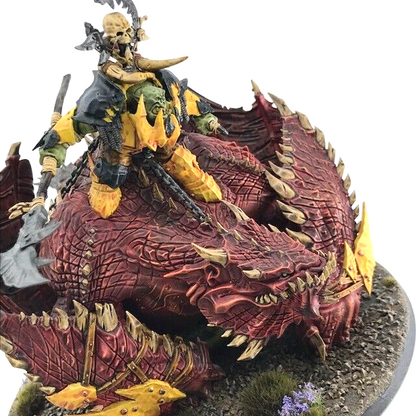 Megaboss on Maw-krusha Orruk Warclans - Warhammer Age of Sigmar Painted