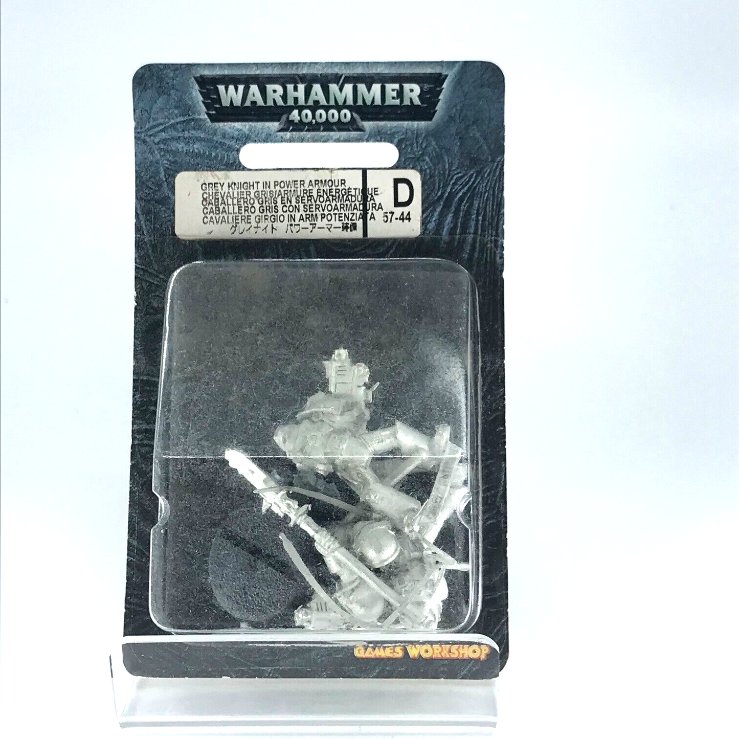 Grey Knight in Power Armour Blister - Warhammer 40K Classic Metal C4097