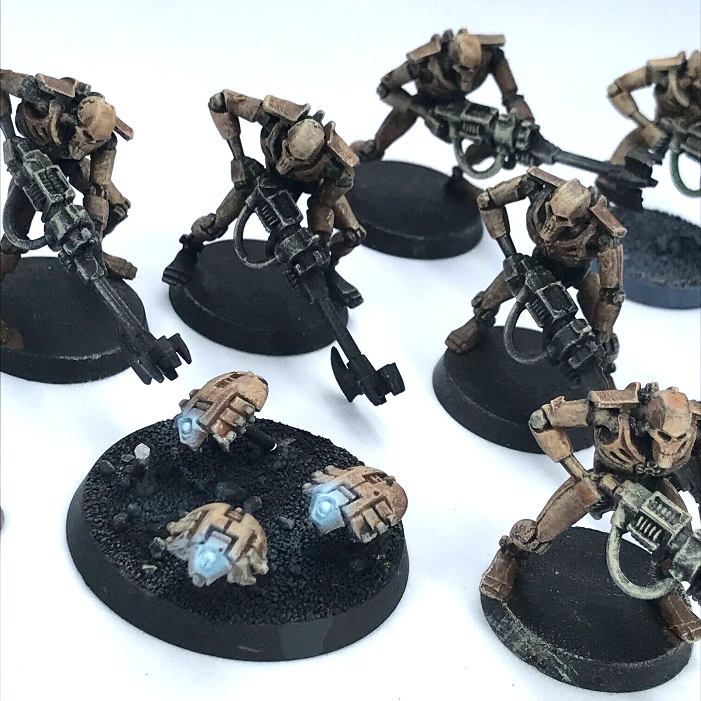 Necron Warriors Squadron - Warhammer 40K Games Workshop Painted C3903