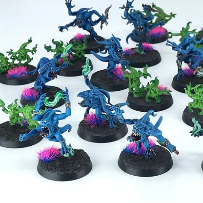 Blue Horrors of Tzeentch Chaos - Warhammer Age of Sigmar Painted C5029