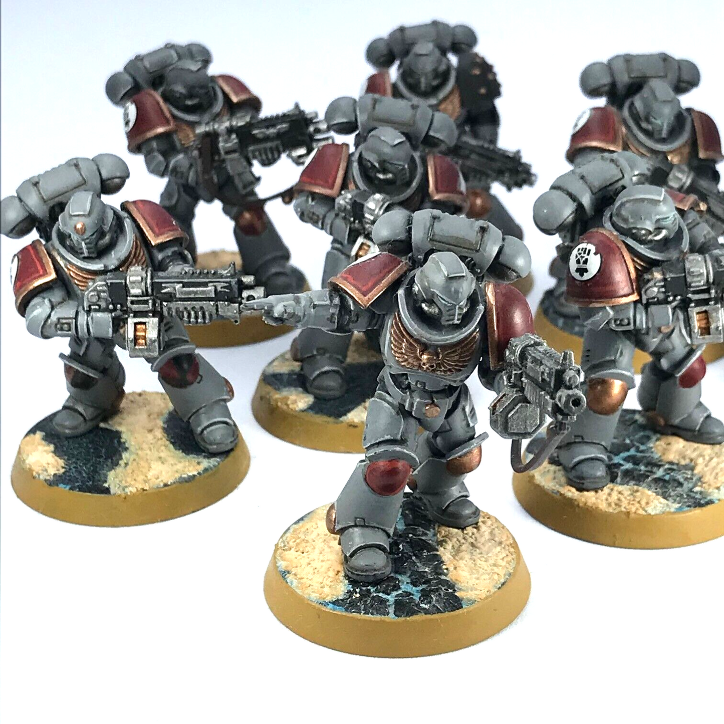 Primaris Intercessors Space Marine - Painted - Warhammer 40K C3492