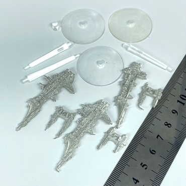 Imperial Firestorm Class Frigates - Battlefleet Gothic Warhammer GW Metal X1425