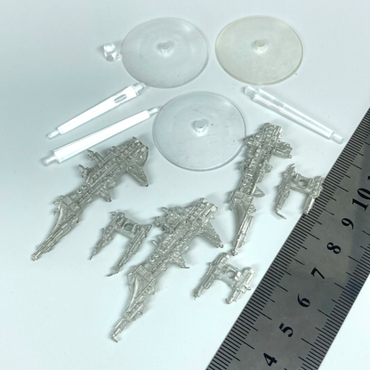 Imperial Firestorm Class Frigates - Battlefleet Gothic Warhammer GW Metal X1425