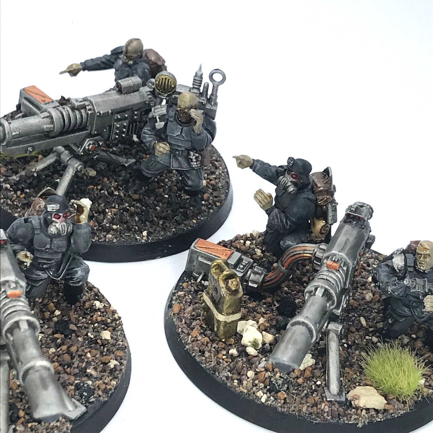 Genestealer Cults Brood Brothers Lascannon Squad - Painted - Warhammer 40K C3060