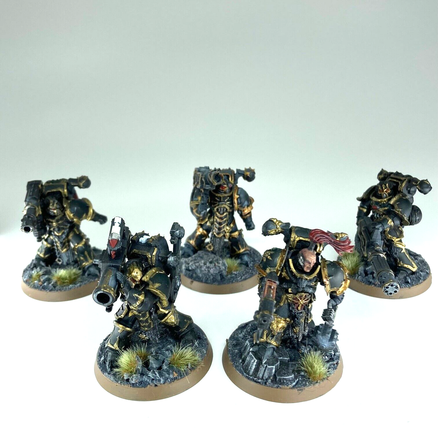 Black Legion Havoc Squad Chaos Space Marine - Painted - Warhammer 40K C3236